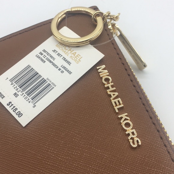 Jet Set Travel Sm TZ Coinpouch W ID Leather Luggag - Picture 4 of 8